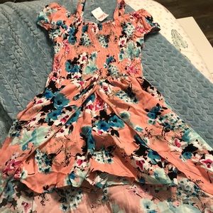 NWT Justice Overlay Romper